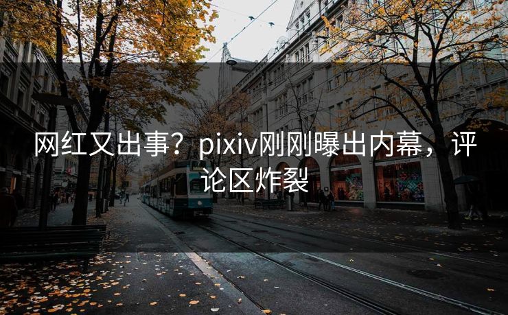 网红又出事？pixiv刚刚曝出内幕，评论区炸裂