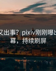 圈内人又出事？pixiv刚刚曝出花絮内幕，持续刷屏
