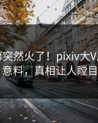 深夜内幕突然火了！pixiv大V居然出乎意料，真相让人瞠目