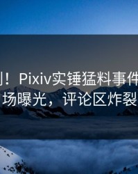 本周刚刚！Pixiv实锤猛料事件，大V现场曝光，评论区炸裂