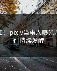 今晚直击！pixiv当事人曝光八卦，事件持续发酵