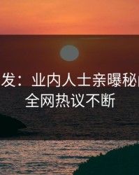 pixiv突发：业内人士亲曝秘闻全程，全网热议不断