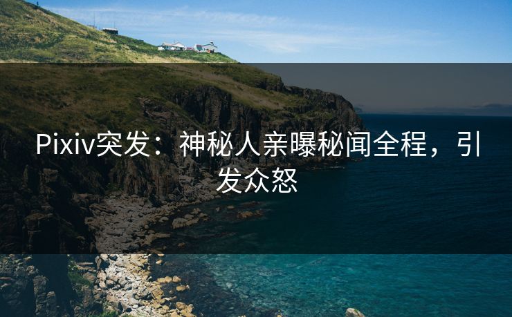 Pixiv突发：神秘人亲曝秘闻全程，引发众怒